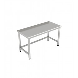 Table avec bord arrondi 1500 X 700