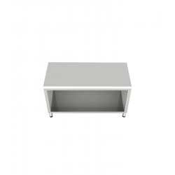 Table armoire avec bord arrondi 1500 X 700