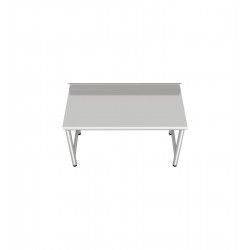 Workbench pour pâtisserie 1600 X 800 avec dos splash