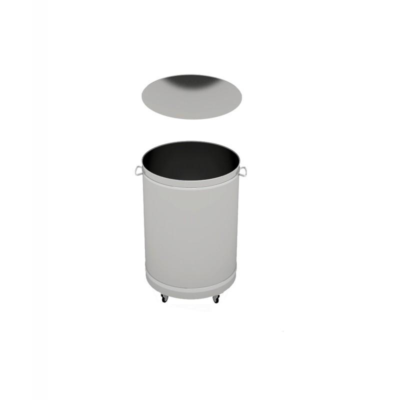 poubelle 100 litres sans pédale