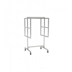 1200 x 700 Tisch mit unteren Regal und hinten Aufkantung