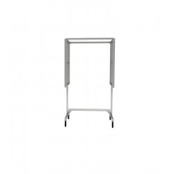 Table 1200 x 700 avec dosseret inférieur de plateau et à l’arrière