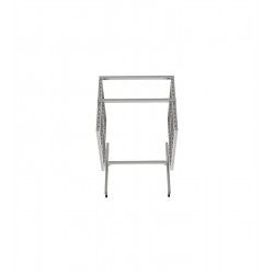 Table 1200 x 700 avec dosseret inférieur de plateau et à l’arrière